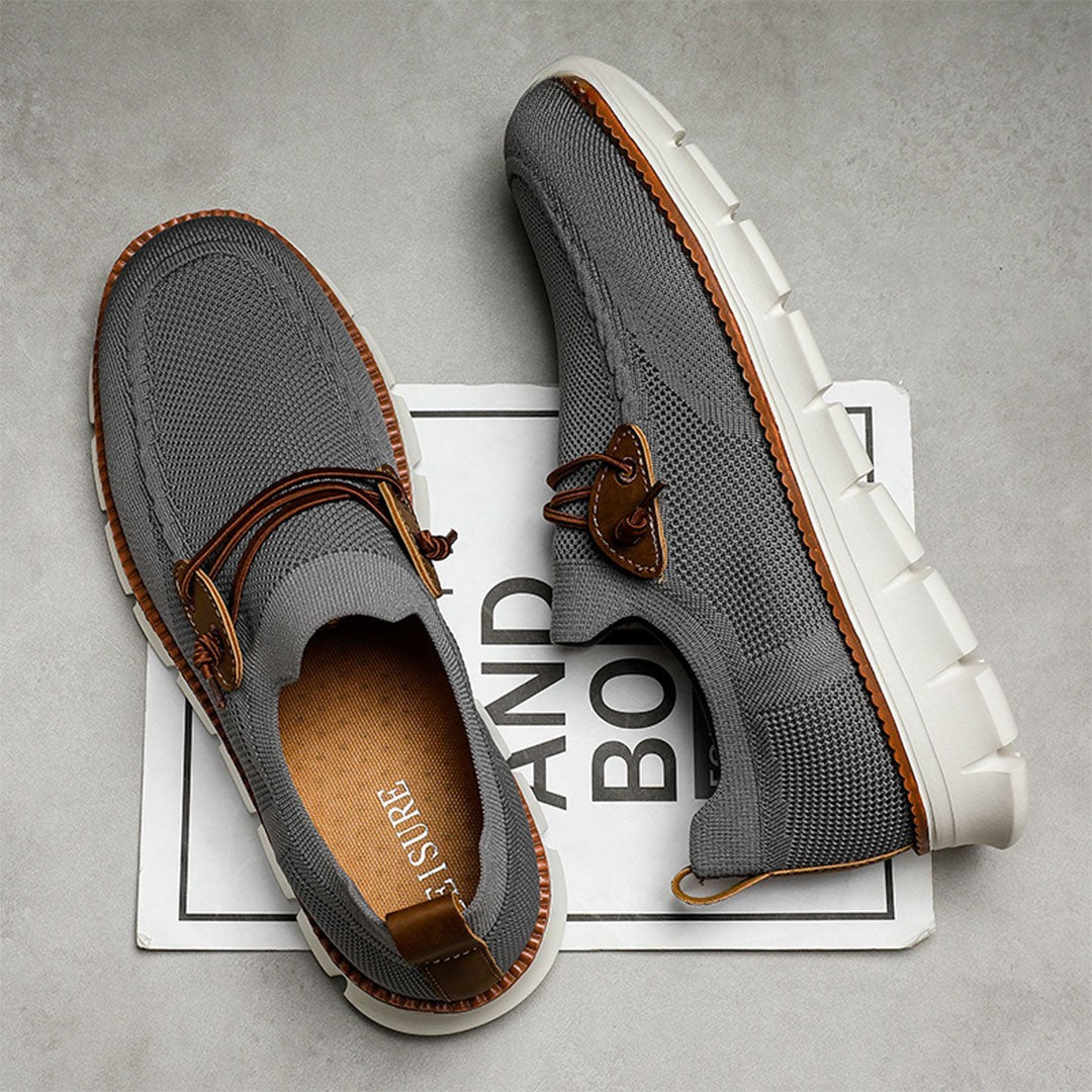 PasUrbain - Amalfi Mocassin Confort - Gris