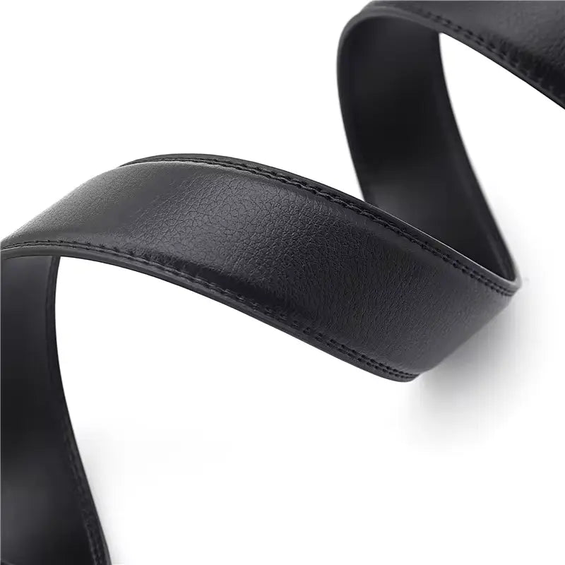PasUrbain - Ceinture en cuir élégante homme - Noir