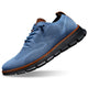 PasUrbain – Baskets Homme en Maille Confortable – Bleu Blackout – Édition limitée