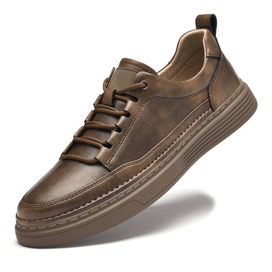 PasUrbain - Chaussures Cuir Italien Milano - Brun