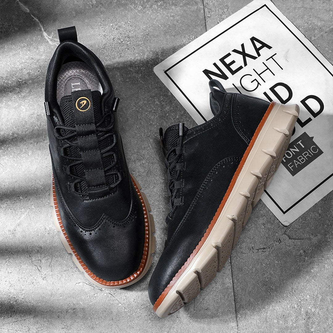 PasUrbain - Portland Chaussures confortables et stylées – Noir