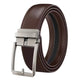 PasUrbain - Ceinture en cuir élégante homme - Marron