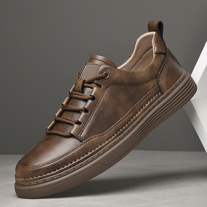 PasUrbain - Chaussures Cuir Italien Milano - Brun