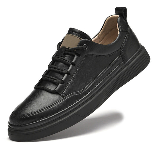 PasUrbain - Chaussures Cuir Italien Milano - Noir