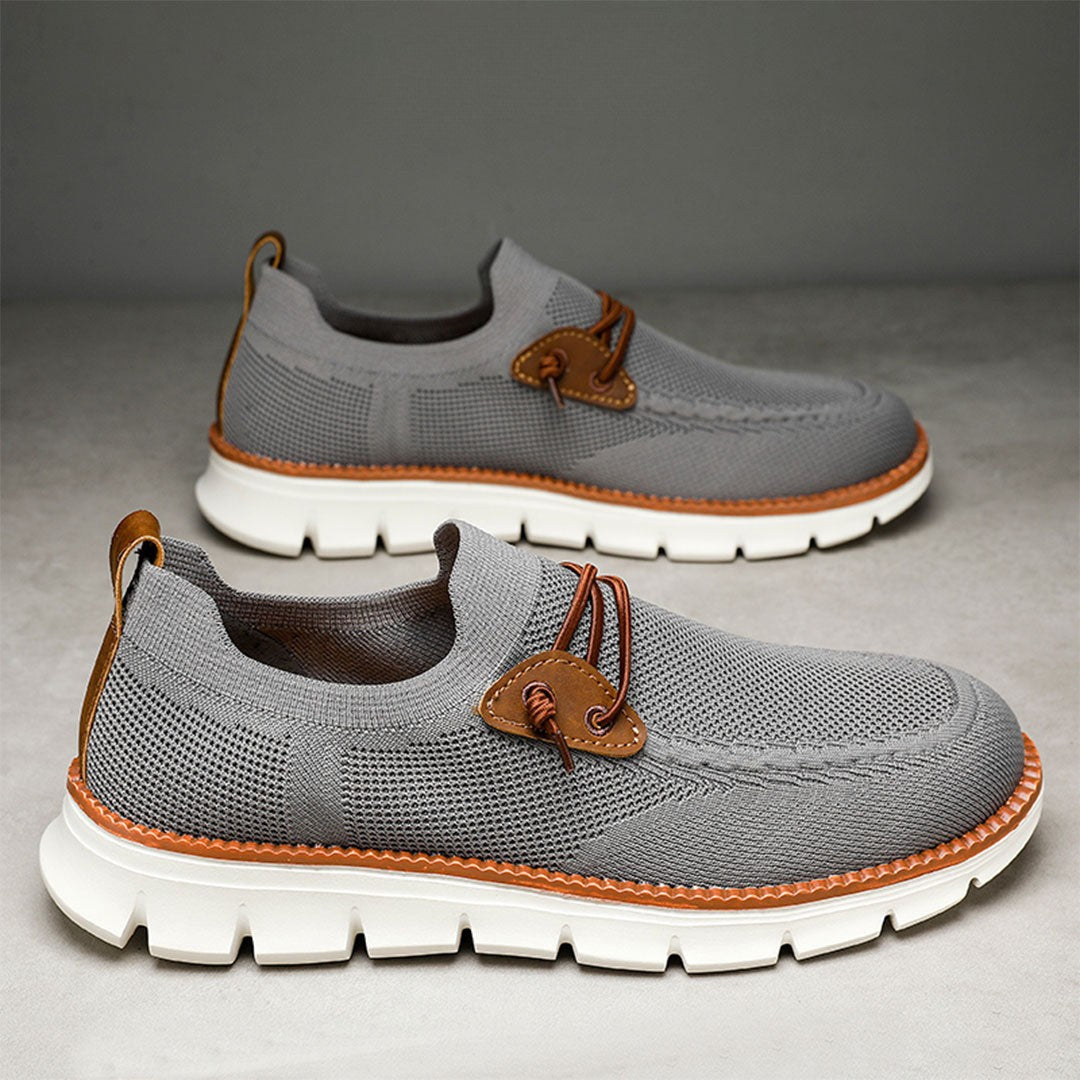 PasUrbain - Amalfi Mocassin Confort - Gris