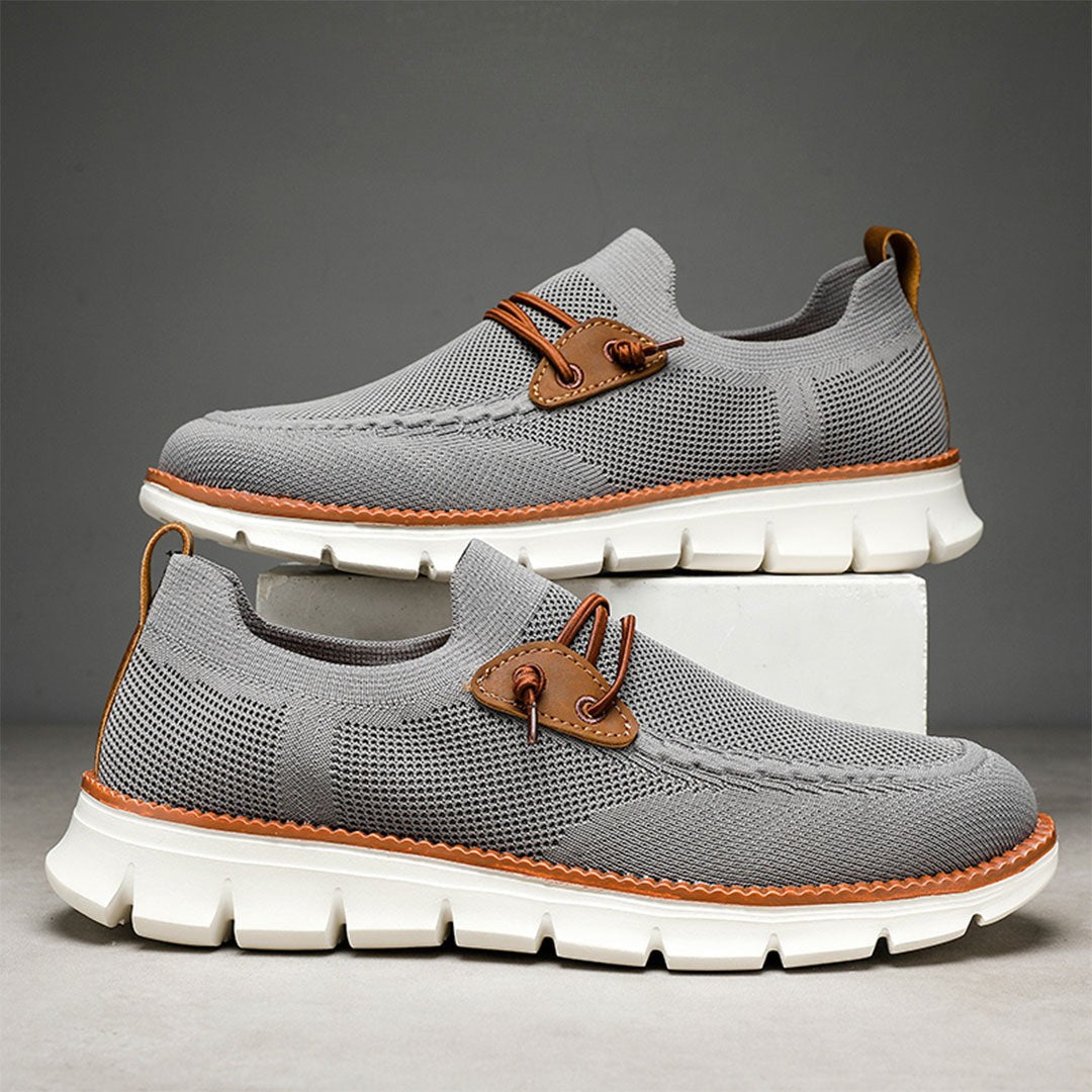 PasUrbain - Amalfi Mocassin Confort - Gris