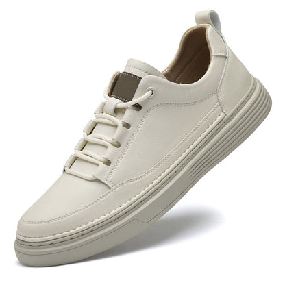 PasUrbain - Chaussures Cuir Italien Milano - Creme
