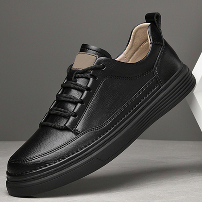 PasUrbain - Chaussures Cuir Italien Milano - Noir